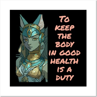 Bastet Feline Protector Posters and Art